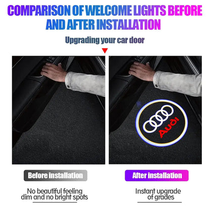 Car Door Light LED Projector