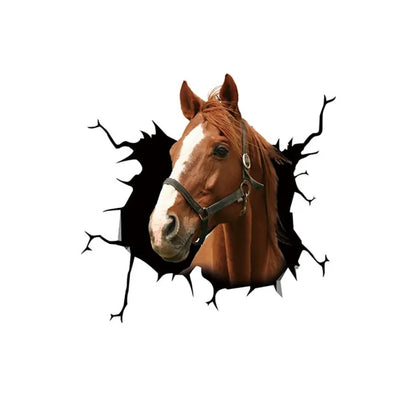 Horse Car Window Sticker