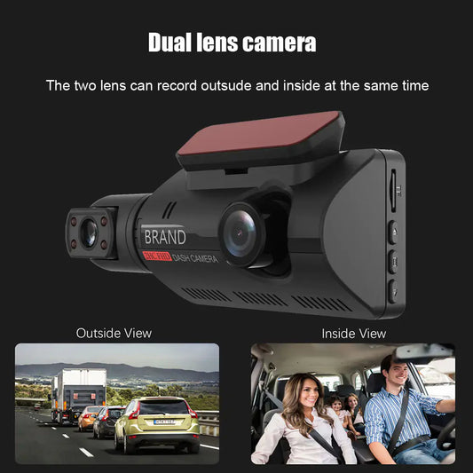 2 In 1 Lens Car Video Recorder